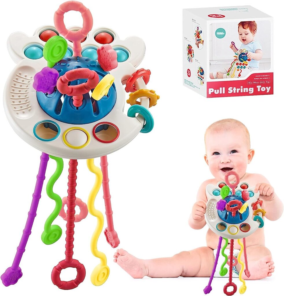 Izglītojoša rotaļlieta mazulim sensoro un motorisko prasmju uzlabošanai, Ningeshop цена и информация | Rotaļlietas zīdaiņiem | 220.lv