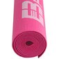 Jogas paklājiņš Eb fit, 170x60x0,3 cm, rozā cena un informācija | Vingrošanas paklāji | 220.lv