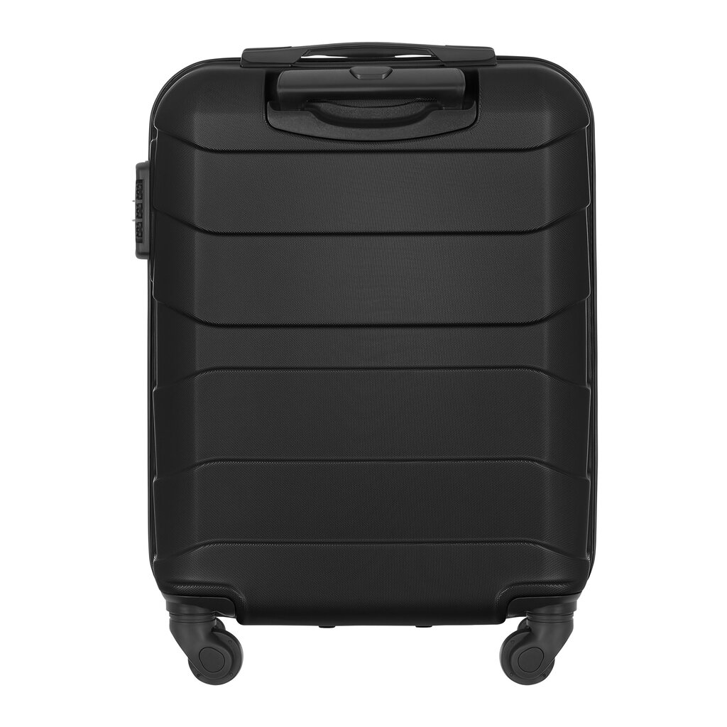 Rokas bagāžas koferis, Barrens, 55x40x20 cm, ABS, 34L cena un informācija | Koferi, ceļojumu somas | 220.lv