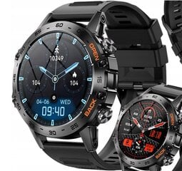 Мужские смарт часы K52 водостойкие и противоударные, разрешение 360x360 цена и информация | Мужские часы | 220.lv
