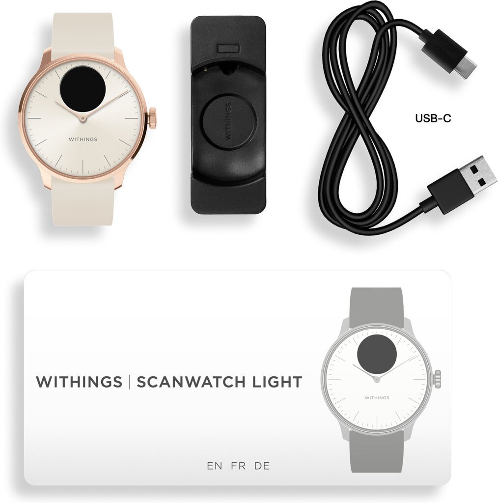 Withings Scanwatch Light cena un informācija | Viedpulksteņi (smartwatch) | 220.lv