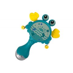 Музыкальная погремушка Lean Toys, синяя цена и информация | Игрушки для малышей | 220.lv