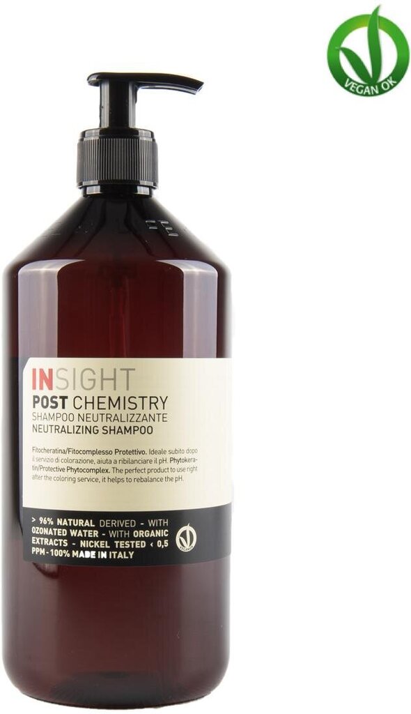 Šampūns matiem pēc krāsošanas procedūras Selective Professional INSIGHT POST CHEMISTRY Neutralizing, 900 ml cena un informācija | Šampūni | 220.lv