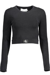 Женская толстовка Calvin Klein Micro Logo Black K20K205453BEH 560077428, черный цена и информация | Женские кофты | 220.lv