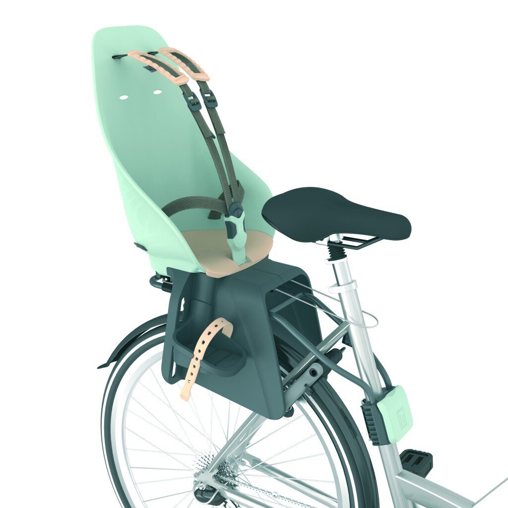 Bērnu aizmugurējais velosipēda krēsls Urban Iki Aotake, zils cena un informācija | Barošanas krēsli | 220.lv