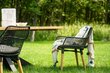 Āra krēsls Toro, melns/brūns цена и информация | Dārza krēsli | 220.lv