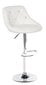 Bāra krēsls Omega-G, balts cena un informācija | Virtuves un ēdamistabas krēsli | 220.lv