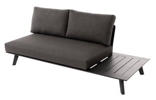 Садовый диван Bart, серый/черный цена и информация | скамейка со столиком | 220.lv