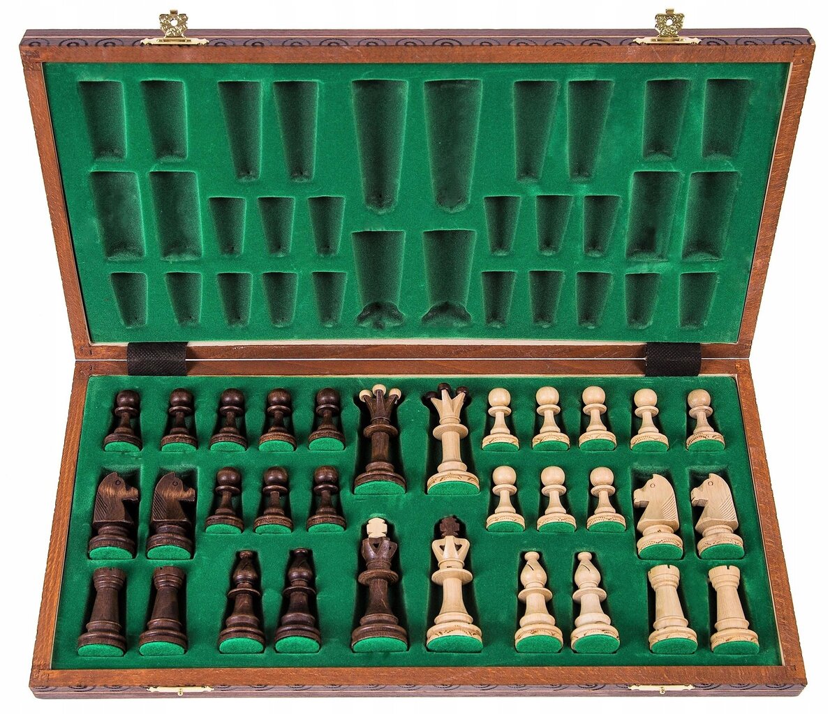 Galda spēle, koka šahs, Consul, 48 x 48 cm cena un informācija | Galda spēles | 220.lv