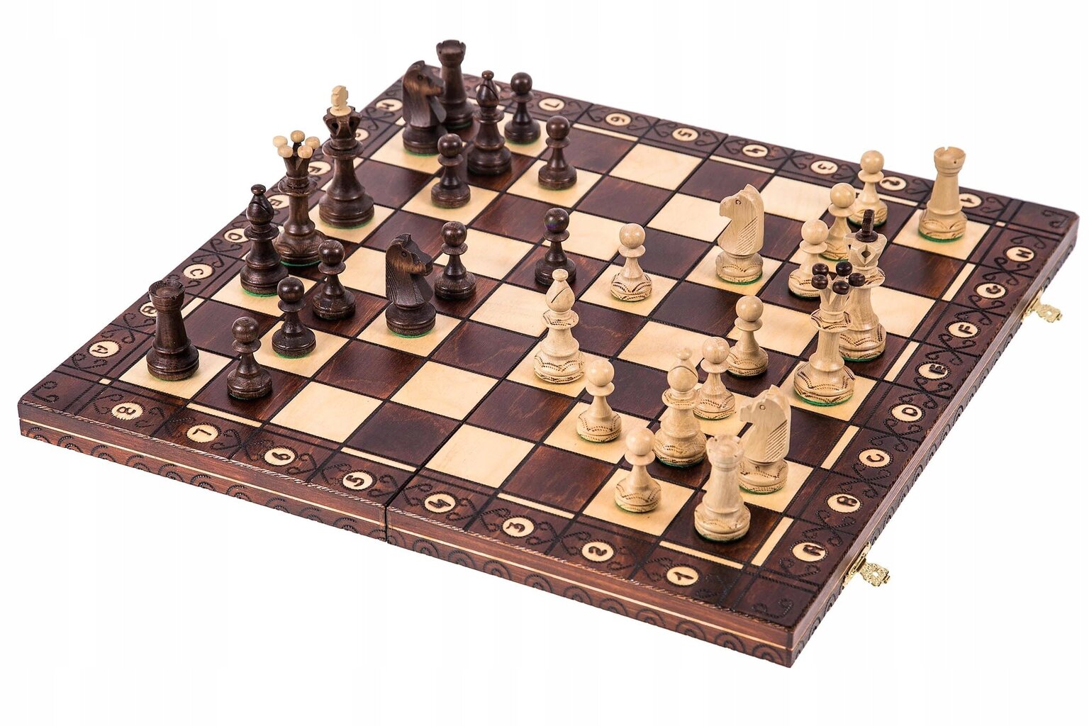 Galda spēle, koka šahs, Consul, 48 x 48 cm цена и информация | Galda spēles | 220.lv