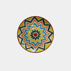 Ляган (узбекская тарелка), Rishtan, 38 см желтый цена и информация | Посуда, тарелки, обеденные сервизы | 220.lv
