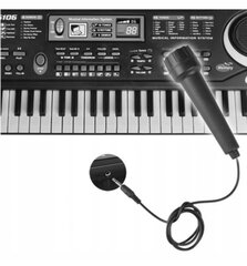 Пианино Lazy Kid, 61 клавишей + микрофон цена и информация | Развивающие игрушки | 220.lv