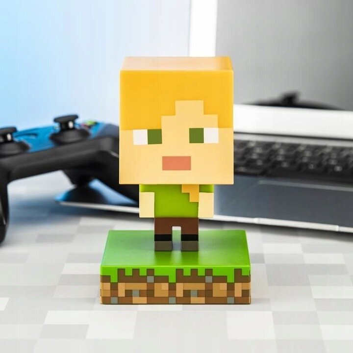 Minecraft Alex Mojang nakts lampa cena un informācija | Lampas bērnu istabai | 220.lv