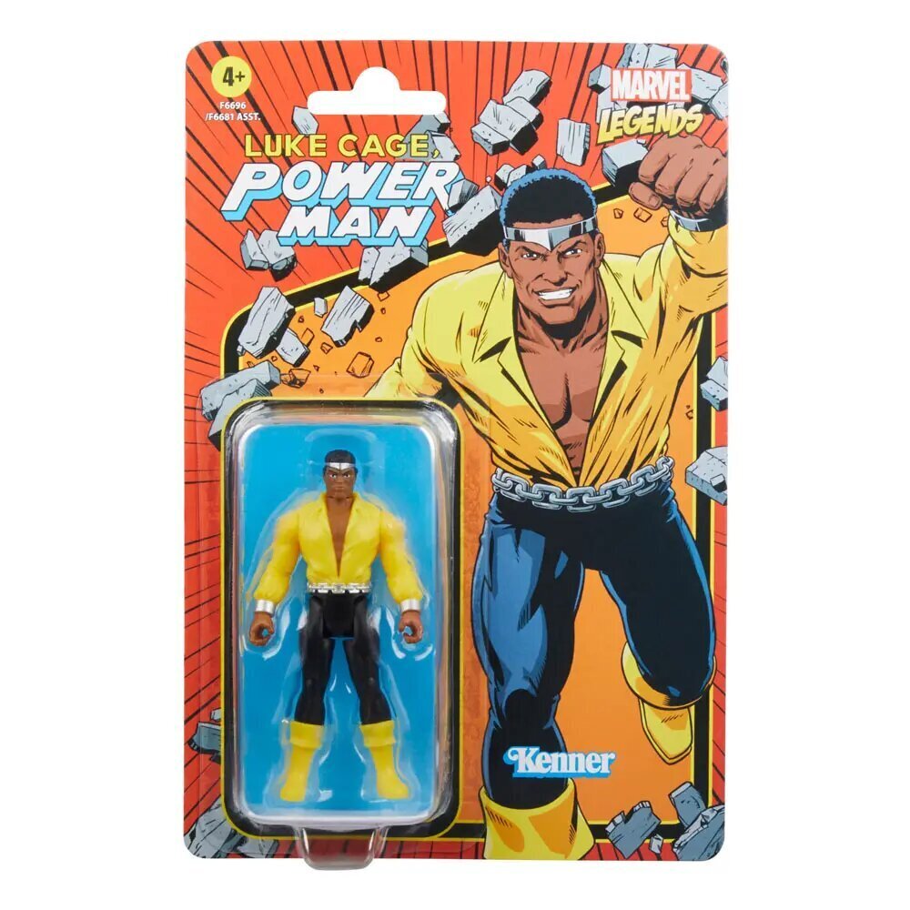 Marvel Legends Retro kolekcijas darbības figūra Marvel's Power Man 10 cm cena un informācija | Rotaļlietas zēniem | 220.lv