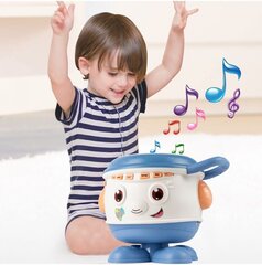 Interaktīvas muzikālas bungas, MalPlay cena un informācija | Attīstošās rotaļlietas | 220.lv