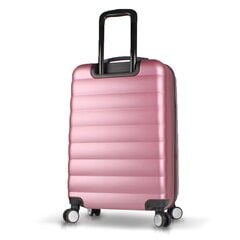 Vidējs čemodāns My Valice 6773, M, rozā цена и информация | Чемоданы, дорожные сумки | 220.lv