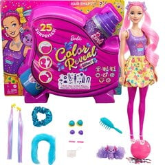 Lelles pārsteigums Barbie Color Reveal un 25 aksesuāri цена и информация | Игрушки для девочек | 220.lv