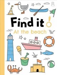 Find it! At the beach цена и информация | Книги для подростков и молодежи | 220.lv