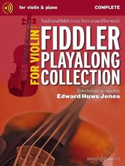Fiddler Playalong Collection for Violin Book 1: Traditional Fiddle Music from Around the World, 1 cena un informācija | Mākslas grāmatas | 220.lv