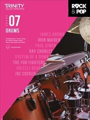 Trinity College London Rock & Pop 2018 Drums Grade 7 цена и информация | Книги об искусстве | 220.lv