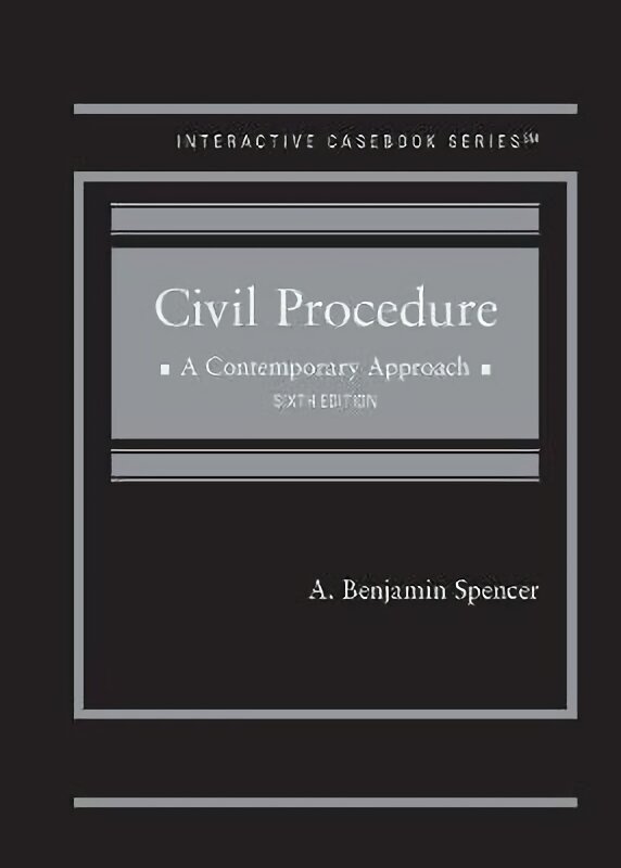 Civil Procedure: A Contemporary Approach - CasebookPlus 6th Revised edition cena un informācija | Ekonomikas grāmatas | 220.lv