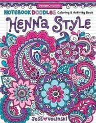 Notebook Doodles Henna Style: Coloring & Activity Book cena un informācija | Grāmatas par veselīgu dzīvesveidu un uzturu | 220.lv