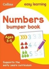 Numbers Bumper Book Ages 3-5: Ideal for Home Learning cena un informācija | Grāmatas pusaudžiem un jauniešiem | 220.lv