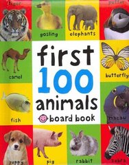 Animals: First 100 Soft To Touch цена и информация | Книги для самых маленьких | 220.lv