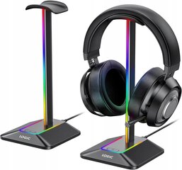 Austiņu statīvs Logic RGB HUB цена и информация | Наушники | 220.lv