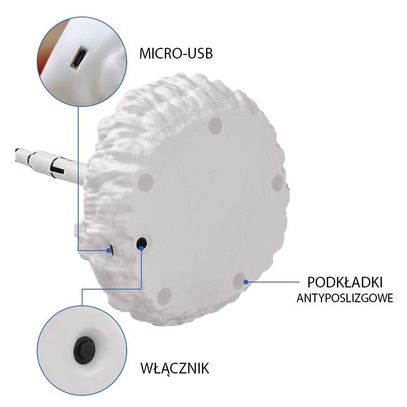 Nakts lampa Nasa III raķete цена и информация | Lampas bērnu istabai | 220.lv