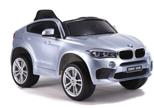 Auto na Akumulator BMW X6 Srebrny Lakierowany цена и информация | Электромобили для детей | 220.lv