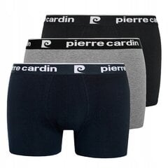Vīriešu apakšbikses Pierre Cardin PCU77, tumšas, 3 gab. cena un informācija | Pierre Cardin Apģērbi, apavi, aksesuāri | 220.lv