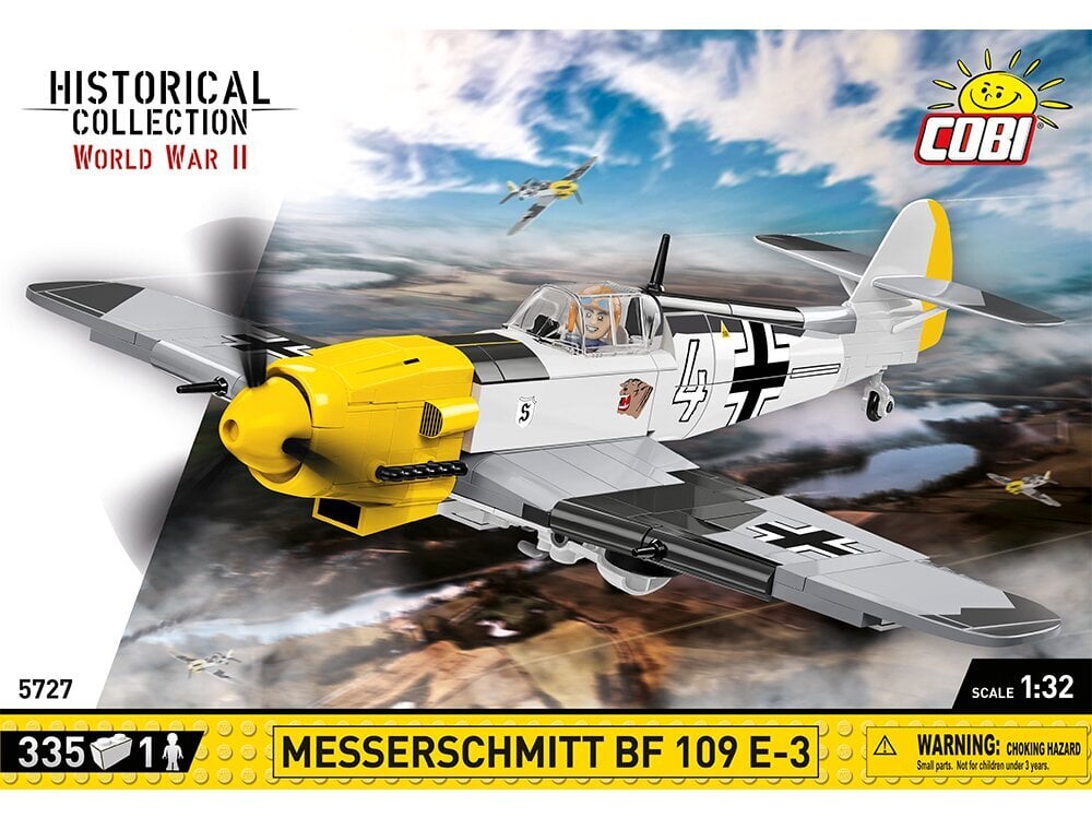 Konstruktors Cobi - Messerschmitt Bf 109 E-3, 1/32, 5727 цена и информация | Konstruktori | 220.lv