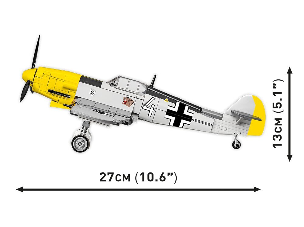 Konstruktors Cobi - Messerschmitt Bf 109 E-3, 1/32, 5727 цена и информация | Konstruktori | 220.lv