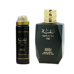 Lattafa Raghba For Men - EDP 100 ml + deodorant spray 50 ml цена и информация | Мужские духи | 220.lv