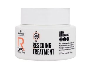 Маска для волос Schwarzkopf Professional R-Two Rescuing Treatment, 200 мл цена и информация | Средства для укрепления волос | 220.lv