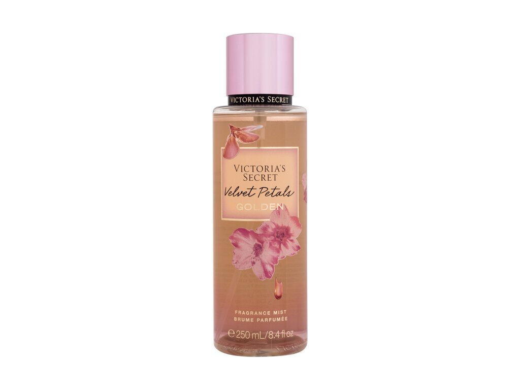 Ķermeņa migliņa Victoria's Secret Mist Corporal Velvet Petals Golden, 250 ml cena un informācija | Ķermeņa krēmi, losjoni | 220.lv