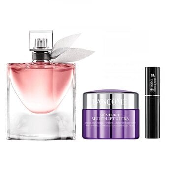 Kosmētikas komplekts Lancome La Vie Est Belle: parfimērijas ūdens EDP sievietēm, 50 ml + krēms, 15 ml + skropstu tuša, 2 ml cena un informācija | Sejas krēmi | 220.lv