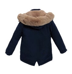 Зимняя куртка-парка для мальчика, темно-синяя. цена и информация | Куртки для мальчиков | 220.lv