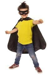 Карнавальный костюм Супергерой, черный цена и информация | Карнавальные костюмы, парики и маски | 220.lv