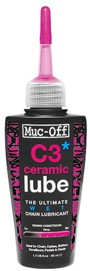 Velosipēdu ķēdes eļļa Muc-Off Wet Lube C3 Ceramic, 50 ml cena un informācija | Velo instrumenti, kopšanas līdzekļi | 220.lv