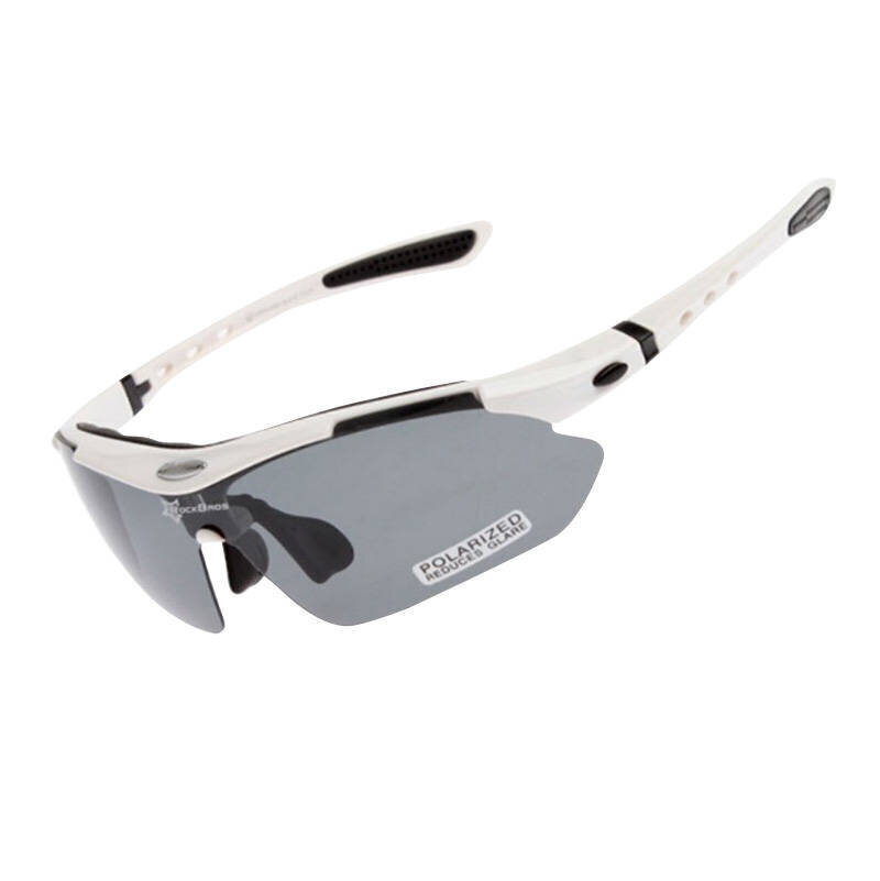 Fotohromas brilles riteņbraucējiem Rockbros 10142, baltas cena un informācija | Sporta brilles | 220.lv