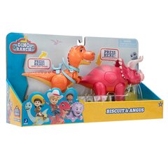 Игровые фигурки Dino Ranch, Biscuit + Angus цена и информация | Игрушки для мальчиков | 220.lv