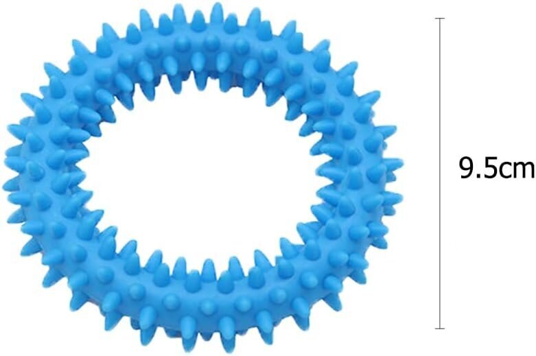 Zobu rotaļlietu kaste sunim, zobu birstes funkcija, zila цена и информация | Suņu rotaļlietas | 220.lv