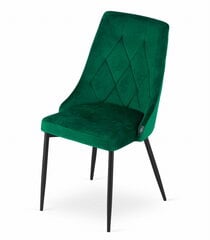 2 krēslu komplekts Imola, zaļš cena un informācija | Virtuves un ēdamistabas krēsli | 220.lv