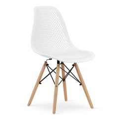 Комплект из 2 стульев Maro, белый цена и информация | Стулья для кухни и столовой | 220.lv