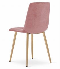 Комплект из 3 стульев Kara, розовый цена и информация | Стулья для кухни и столовой | 220.lv