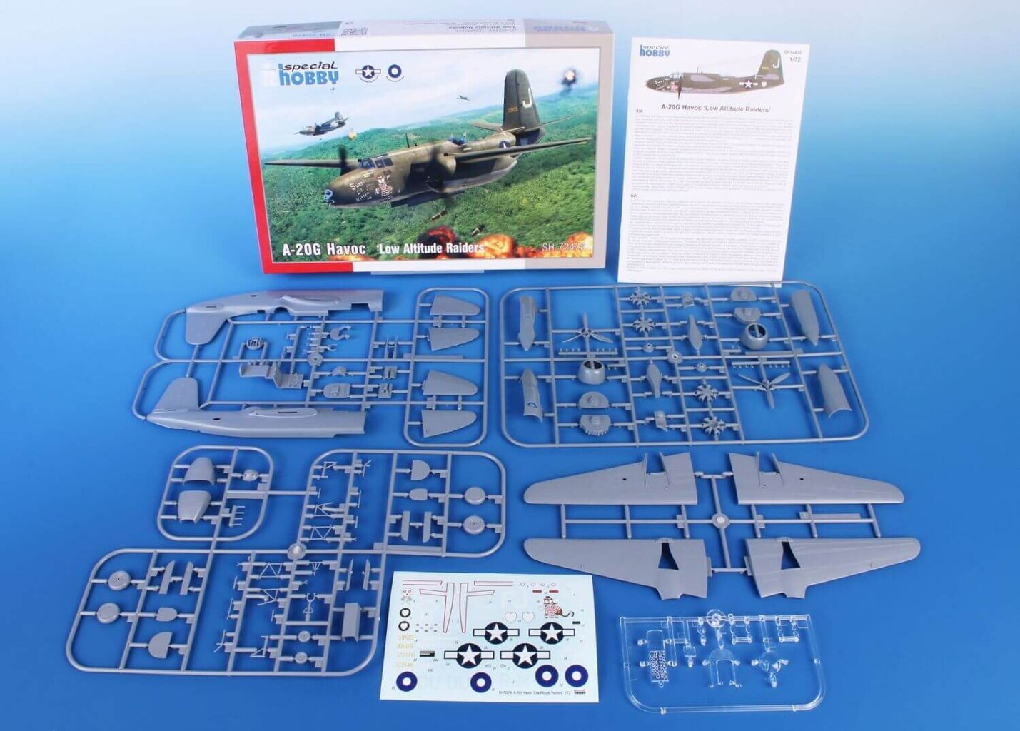 Konstruktors Special Hobby - A-20G Havoc Low Altitude Raiders, 1/72, 72478 cena un informācija | Konstruktori | 220.lv