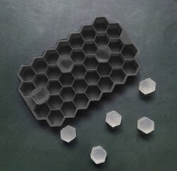 Силиконовая форма для кубиков льда Ruhhy 21198, черная цена и информация | Кухонные принадлежности | 220.lv