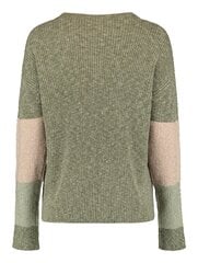Džemperis sievietēm Zabaione Remi DZ*01, zaļā/bēšā krāsā cena un informācija | Sieviešu džemperi | 220.lv